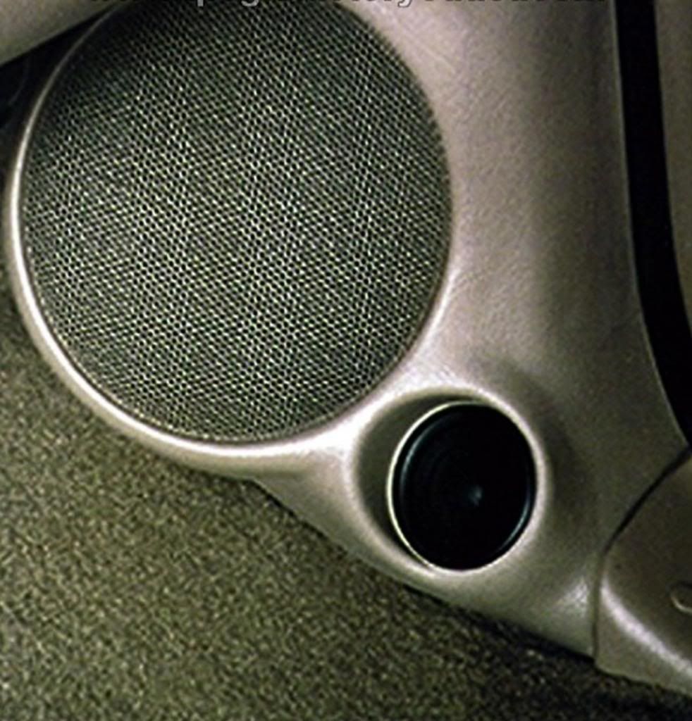 QLogic Custom Kick Panel Speaker Mount Pods Ford F150 Super Crew 20002003